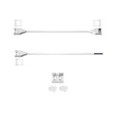 12mm 4-Pin DC Connectors for RGB COB LED Strip Light IP67